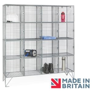 Wire Mesh Locker 16 compartment