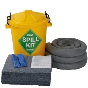 Astraspill spilltek fentex 60 litre drum spill kits universal evo recycled