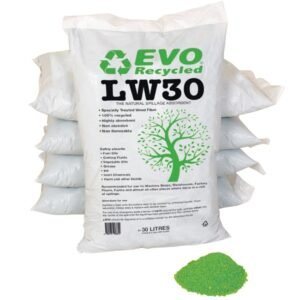 spilltek fentex evo recycled wood fibre granules absorbent