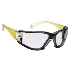 portwest ps32 wrap around plus safety glasses clear