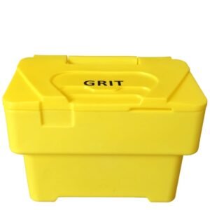 115 litre stackable grit bin yellow