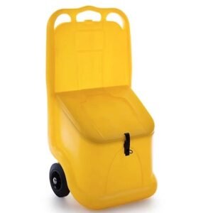 unicart portable grit bin 75 litre