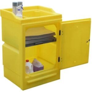 Hazstor PCC6D Polyethylene Coshh Cabinet (with door)